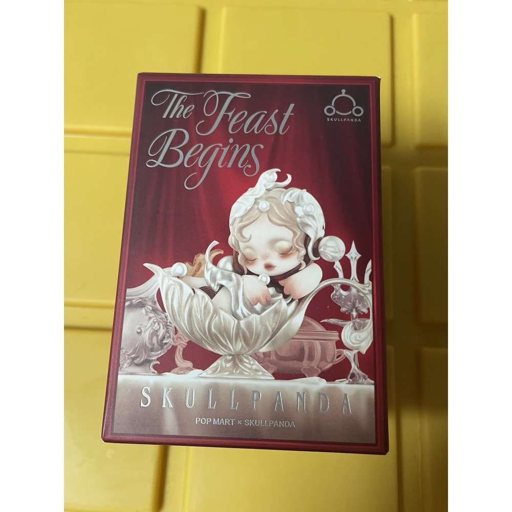 POP MART Skullpanda Feast Begins Blind Box Sealed Designer Figure Toy